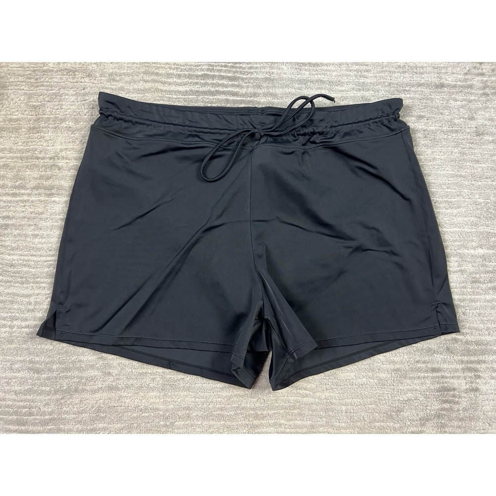Elemar Swim Shorts‎ Womens 14 Black Bottoms Polyamide Blend Drawstring